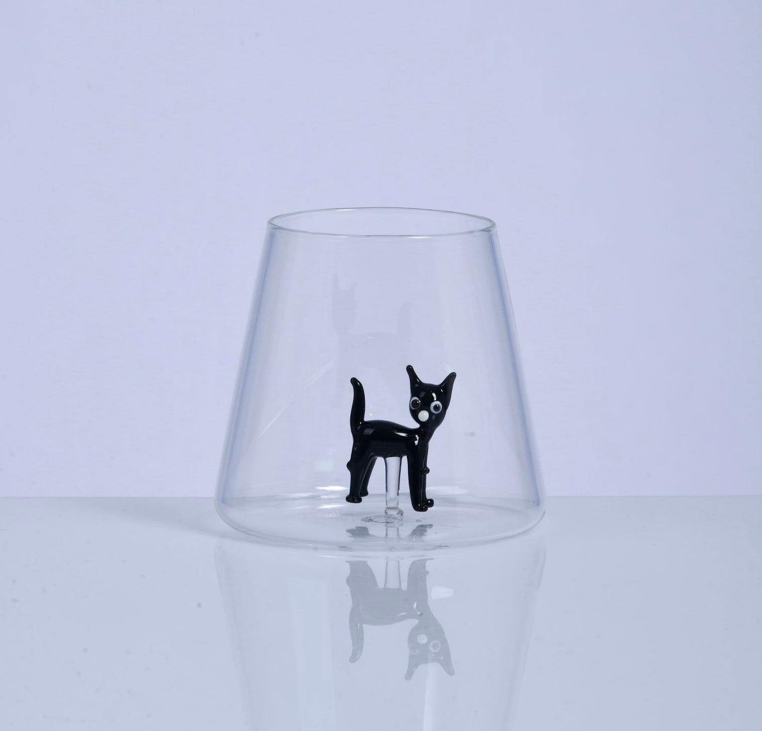 Chat de verre